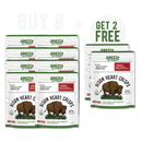 Bison Heart Crisps - 100% Grass-Fed/Finished Grazly