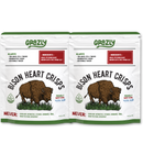 Bison Heart Crisps - 100% Grass-Fed/Finished Grazly