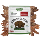 Bison Liver Crisps - 100% Grass-Fed/Finished Grazly