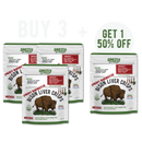 Bison Liver Crisps - 100% Grass-Fed/Finished Grazly