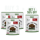 Bison Liver Crisps - 100% Grass-Fed/Finished Grazly