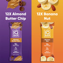 Almond Butter Chip & Banana Nut (24 Bars) IQBAR