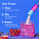 Blueberry Pomegranate (20 Sticks) IQBAR