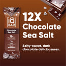 Chocolate Sea Salt (12 Bars) IQBAR