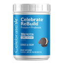 Celebrate ReBuild Probiotic Protein Powder - Celebrete Vitamins