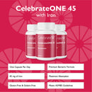 CelebrateONE 45 Once Daily Multivitamin With Iron - Celebrete Vitamins