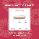 Supplement bottle labeled 'CelebrateONE' on a white background
