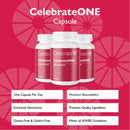 CelebrateONE Bariatric One A Day Multivitamin Capsules, Iron Free - Celebrates Vitamins
