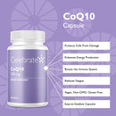 CoQ10 (Coenzyme Q10), 100 mg Capsule - Celebrate Vitamins