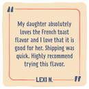 Skout Organic French Toast Kids Bar - VitaEver Nutrition