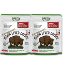 Bison Liver Crisps - 100% Grass-Fed/Finished Grazly