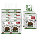 Bison Liver Crisps - 100% Grass-Fed/Finished Grazly