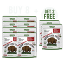 Bison Liver Crisps - 100% Grass-Fed/Finished Grazly