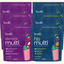 Growing Together Bundle Prenatal & Men's Multivitamin Mix - Root'd