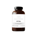 Dietary supplement bottle labeled 'HP-Plex' on a white background