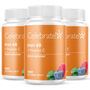 Iron 60mg with Vitamin C Chewable
