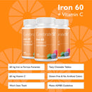 Iron 60mg with Vitamin C Chewable