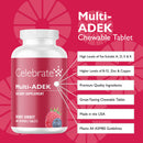 Multi-ADEK Chewable Vitamin Iron Free