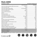 Multi-ADEK Vitamin Capsules Iron-Free - Celebrate Vitamins
