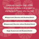 Multi-ADEK Vitamin Capsules Iron-Free - Celebrate Vitamins