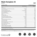 Multi-Complete 45 Chewable Multivitamin Iron - Celebrate Vitamins