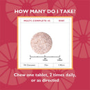 Multi-Complete 45 Chewable Multivitamin Iron - Celebrate Vitamins