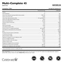 Multi-Complete 45 Chewable Multivitamin Iron - Celebrate Vitamins