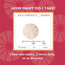 Multi-Complete 45 Chewable Multivitamin Iron - Celebrate Vitamins
