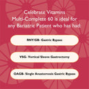 Multi-Complete 60 Chewable Multivitamin with Iron - Celebrate Vitamins