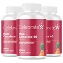 Multi-Complete 60 Chewable Multivitamin with Iron - Celebrate Vitamins
