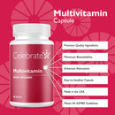 Multivitamin Capsules Iron-Free - Celebrate Vitamins