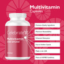 Multivitamin Capsules Iron-Free - Celebrate Vitamins