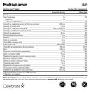 Multivitamin Chewable Iron Free - Celebrate Vitamins