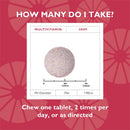 Multivitamin Chewable Iron Free - Celebrate Vitamins