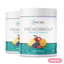 Natural Plant Pre-Workout | Clean Energy - ONE SOL