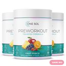 Natural Plant Pre-Workout | Clean Energy - ONE SOL