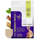 Relief Night Patch - 8 pack Arnica, White Willow Bark, Melatonin for Soreness for sleep Friendly Patch Co