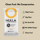 Nulla Protein Bar - 2 Flavors - Box of 12 - CleanForm Nutrition