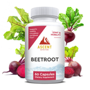 Organic Beetroot Capsules Premium Nitric Oxide - Ascent Nutrition