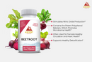 Organic Beetroot Capsules Premium Nitric Oxide - Ascent Nutrition
