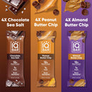 Chocolate Lovers Variety (12 Bars) IQBAR