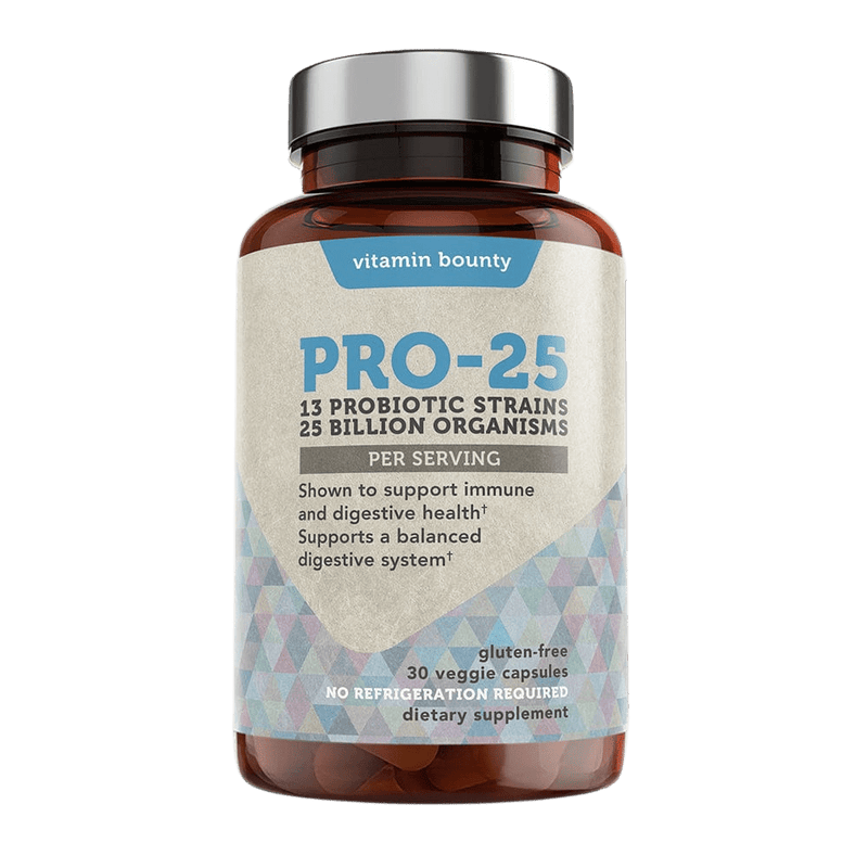 Pro-25 Advanced 13 Strain Probiotic for Gut Support - Vitamin Bounty