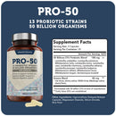 Pro-50 Probiotic Vitamin Bounty