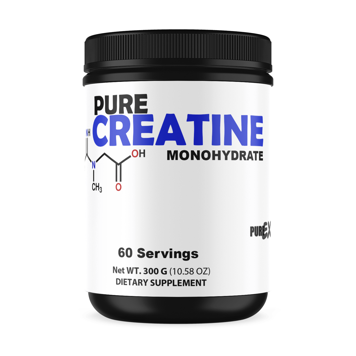 Pure Creatine Powder Muscle Building - Purex Nutrition