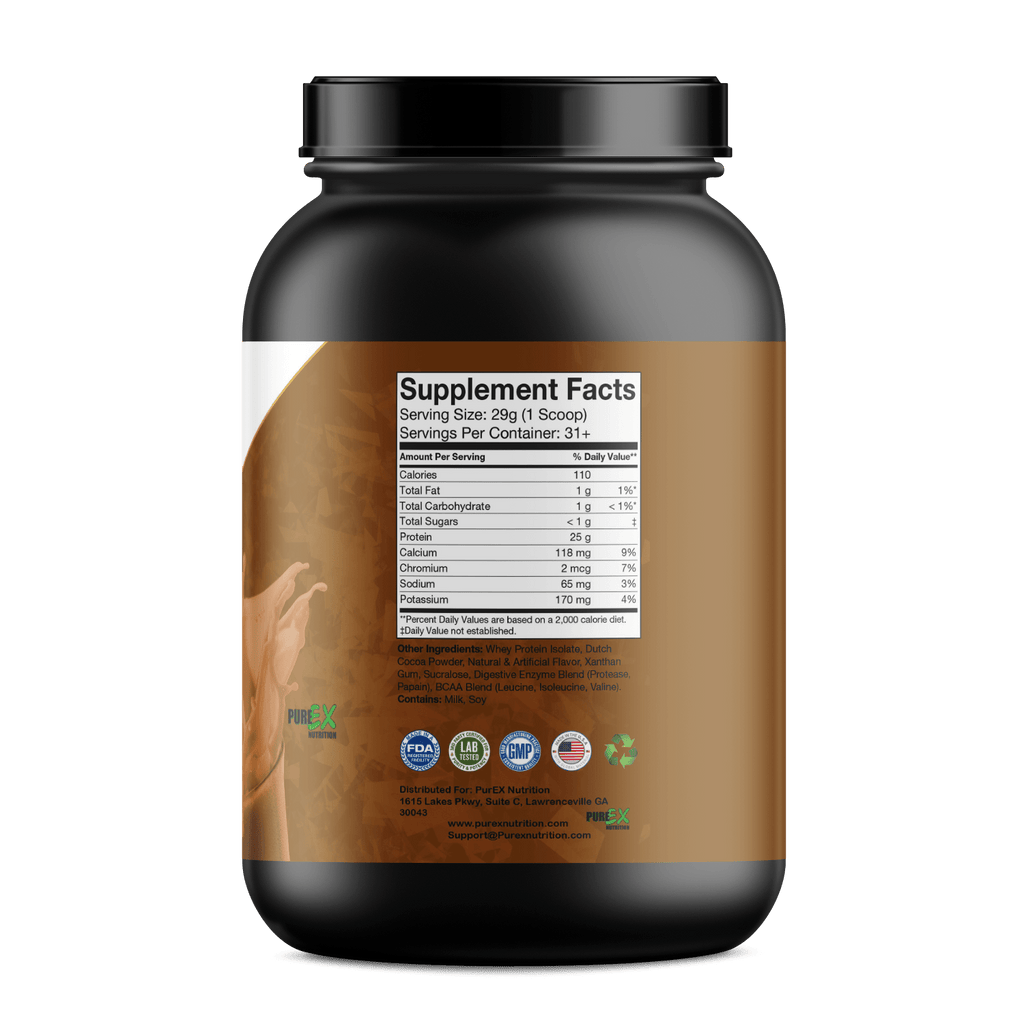 Pure Isolate Animation Pure Isolate – 100% Whey Isolate Protein with BCAAs & EAAs