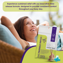 Relief Day Patch - Arnica, White Willow Bark, Menthol for soreness and discomfort Friendly Patch Co