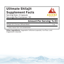 Shilajit Himalayan complex rich in fulvic acid