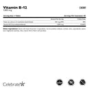Vitamin B-12 Methylcobalamin Quick-Melt