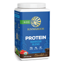Warrior Protein & BCAAs Blend Organic Chocolate - Sunwarrior