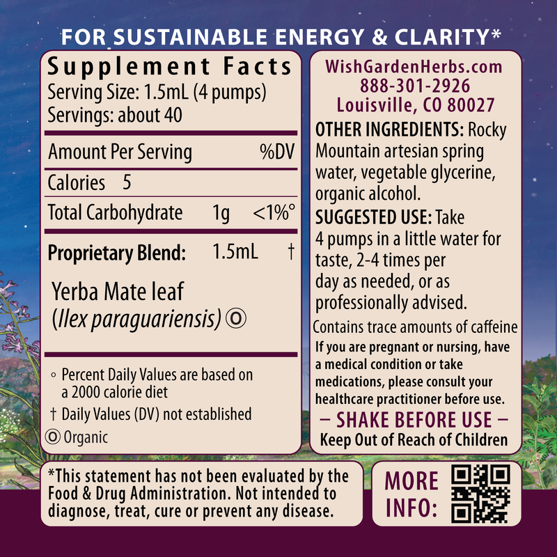 Yerba Mate WishGarden Herbs